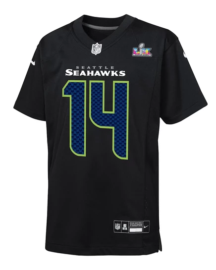Детская игровая футболка Nike Sam Darnold Seahawks, черная