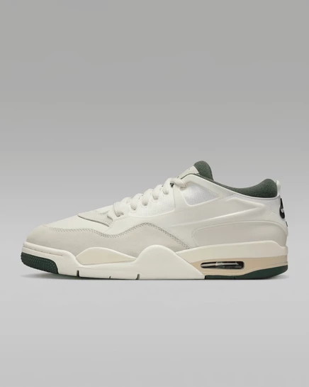 Мужские кроссовки Jordan AJ4 RM, кремовый/темно-зеленый