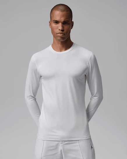 Мужской лонгслив Jordan Sport Dri-FIT для гольфа, белый