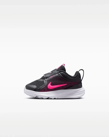 Детские кроссовки nike star runner 5, черно-розово-красные