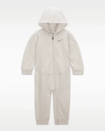 Детский комбинезон Nike Baby Essentials с капюшоном, слоновая кость