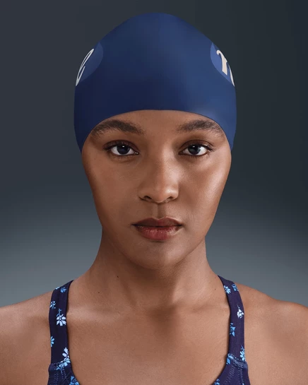 Унисекс шапочка Nike Swim силиконовая, многоцветная