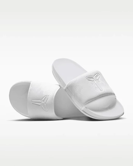 Мужские шлепанцы Nike Kobe Offcourt, белые