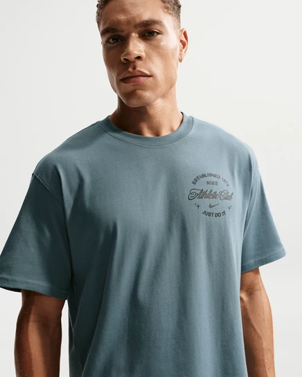 Мужская футболка Nike N.A.C., минерально-серая/серая