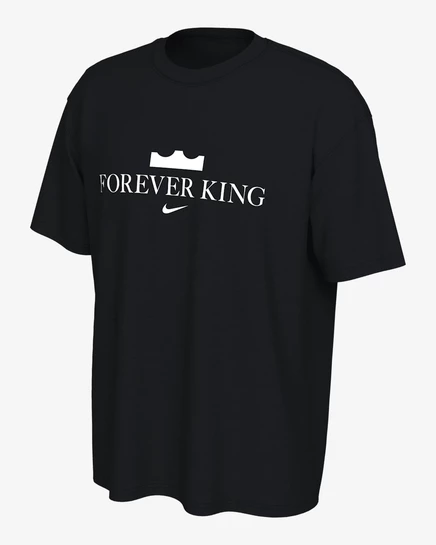 Унисекс футболка Nike LeBron Forever King, черная