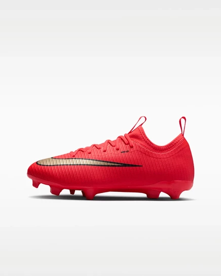 Детские бутсы Nike Jr. Mercurial Vapor 17, малиновые/серые
