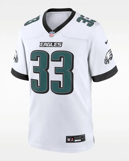 Мужская майка Nike Cooper DeJean Eagles NFL, белая