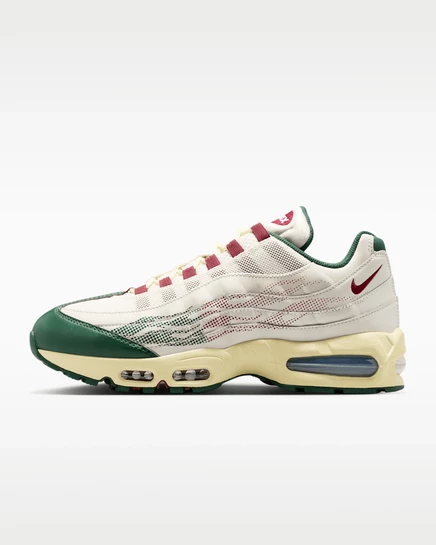 Мужские кроссовки Nike Air Max 95 Big Bubble, серо-зеленые