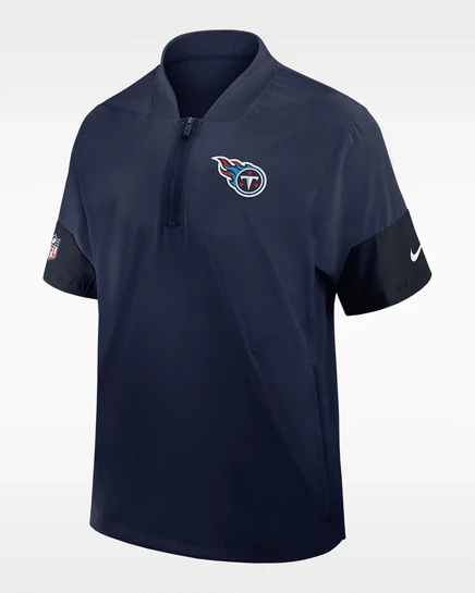 Мужская куртка Nike Titans Sideline Coach, темно-синяя