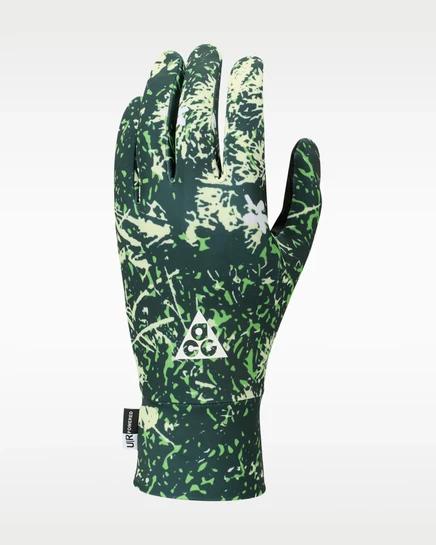 Унисекс перчатки ACG Dri-FIT легкие, зеленые/белые