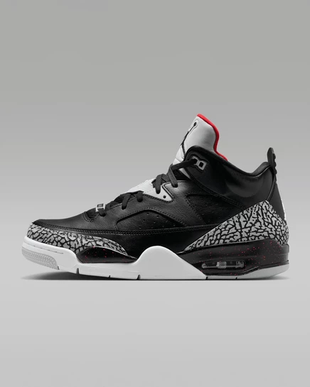 Детские кроссовки Jordan Son of Mars, чёрные/красные