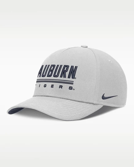 Мужская кепка Nike Auburn Sideline Rise, серая
