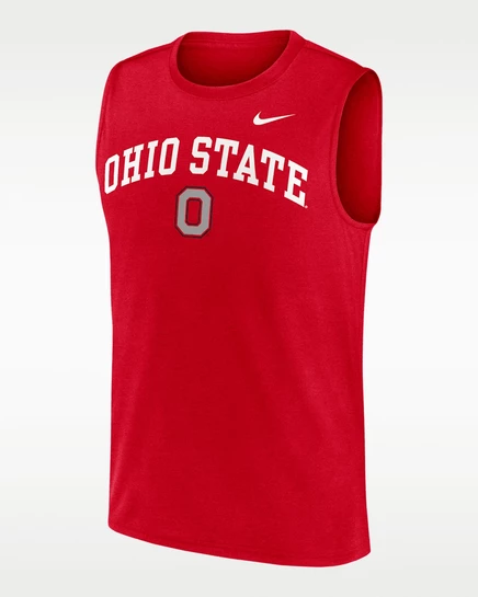 Мужская майка Nike Primetime Ohio State, красная