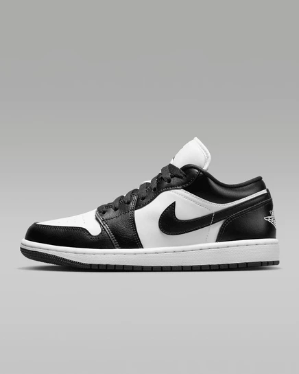Air Jordan 1 Low Women's Shoes white/white/black