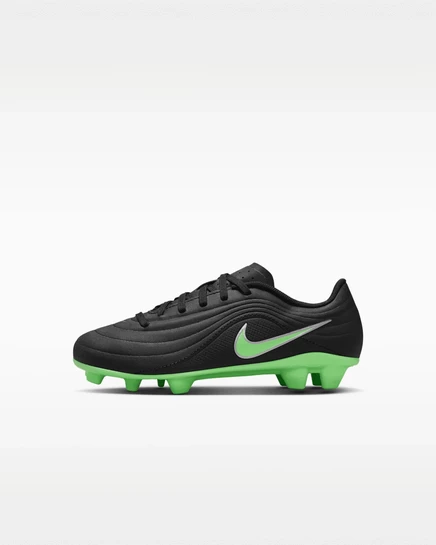 Детские бутсы Nike Tiempo Maestro Club, черно-зеленые