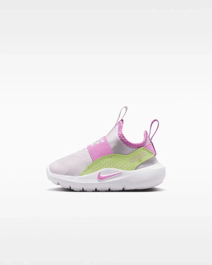 Детские кроссовки Nike Flex Runner 4, фиолетово‑лаймовые