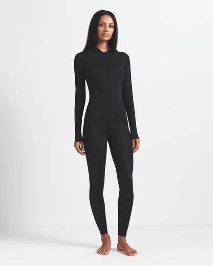 Женские легинсы NikeSKIMS Shine 26″, обсидиановые