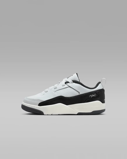 Детские кроссовки Jordan Flight Court, бело-черные