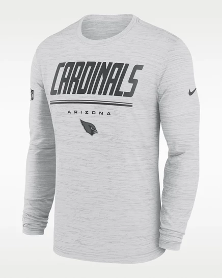 Мужская футболка Nike Arizona Cardinals Velocity Dri-FIT, белая