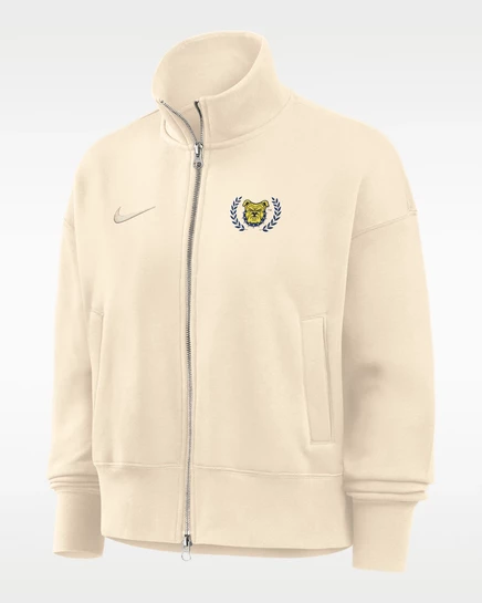 Женская флисовая олимпийка Nike North Carolina A&T, натуральная