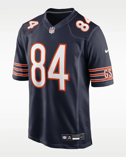 Мальчиковое джерси Nike Chicago Bears Colston 2025, синее