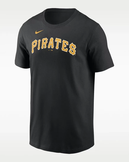 Мужская футболка Nike Paul Skenes Fuse Pirates, черная