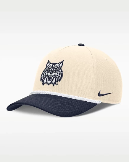 Унисекс кепка Nike Arizona 2-Tone, бежевая/темно-синяя