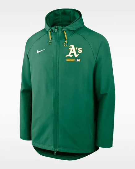 Мужская куртка Nike Therma-FIT с капюшоном, kelly green
