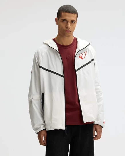 Мужская куртка Nike Arizona Cardinals Rivalries Tech, кремовая