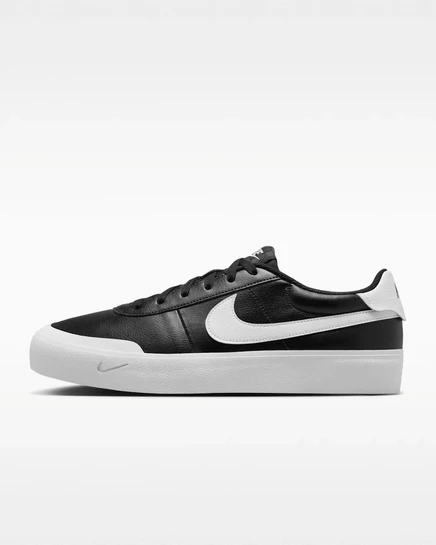Мужские кеды Nike Court Shot, черно-белые