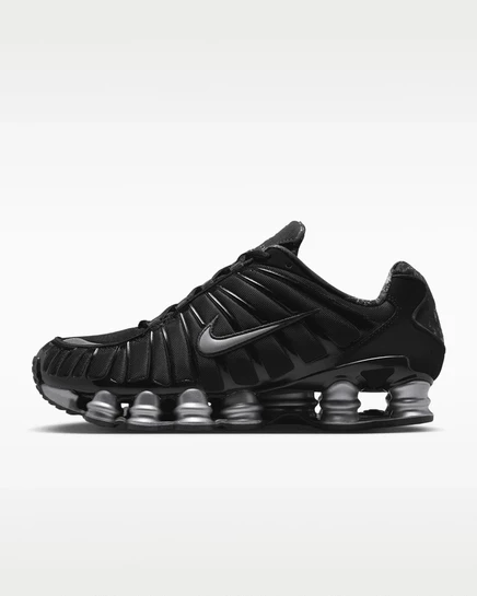 Мужские кроссовки Nike Shox TL SE, черно-серые
