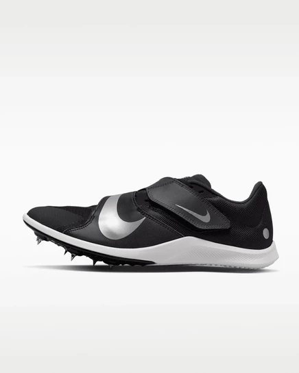 Унисекс шиповки Nike Zoom Rival Jump, черно‑серые/серебристые