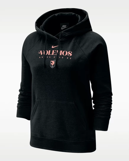Женское худи Nike Angel City FC Phoenix, черное
