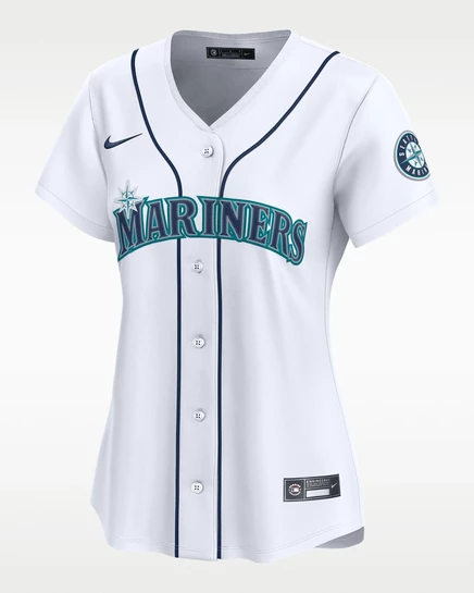 Женская джерси Nike Julio Rodríguez Seattle Mariners, белая