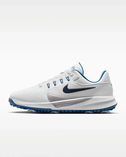 Унисекс гольф-кроссовки Nike Victory Pro 4, белый/синий/серебристый/черный