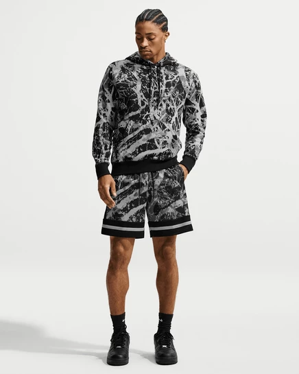 Мужские баскетбольные шорты Nike Ja 8″, черно-серые