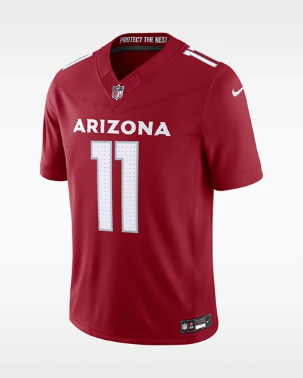 Мужская майка Nike Larry Fitzgerald Cardinals, бордовая