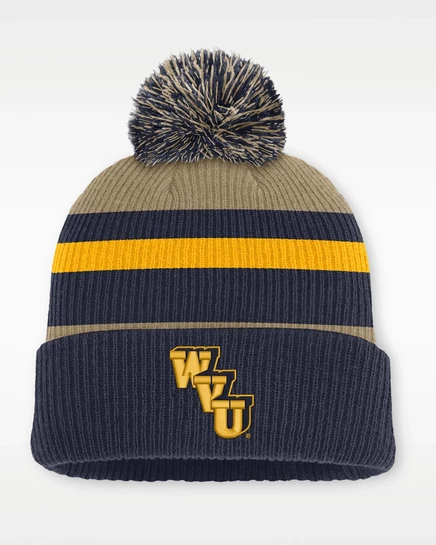 Шапка Nike West Virginia Legacy, бежевая/синяя