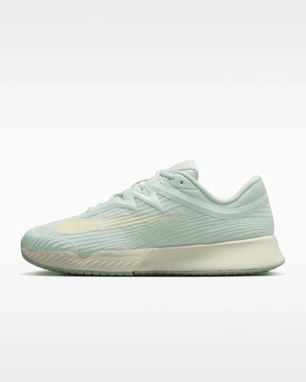 Женские грунтовые кроссовки Nike Vapor Pro 3, зелено-молочные