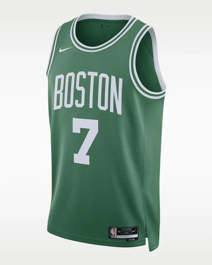 Мужская майка Nike Boston Celtics Icon Edition Dri-FIT, clover