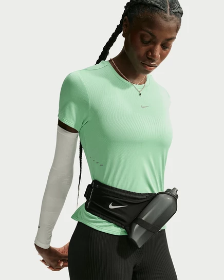 Женский топ Nike Swift Aero-FIT, зелено-алюминиевый