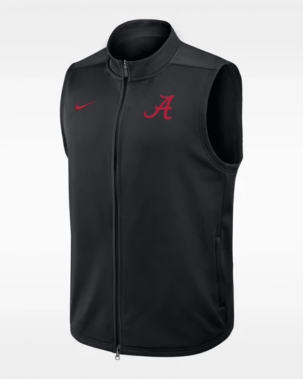 Мужская жилетка Nike Alabama Victory Therma-FIT, черная