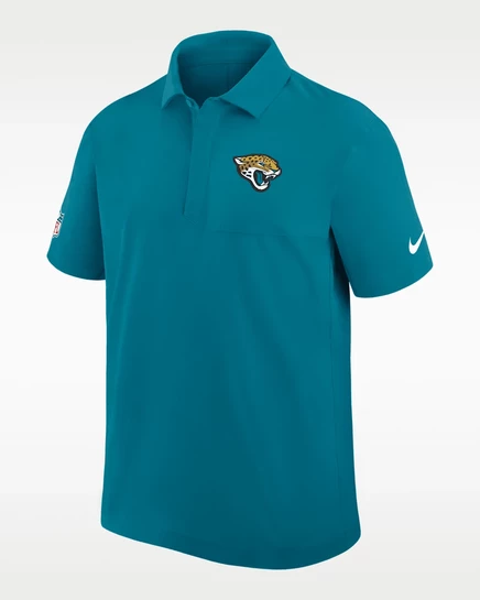 Мужское поло Nike Jacksonville Jaguars Dri-FIT, бирюзовое
