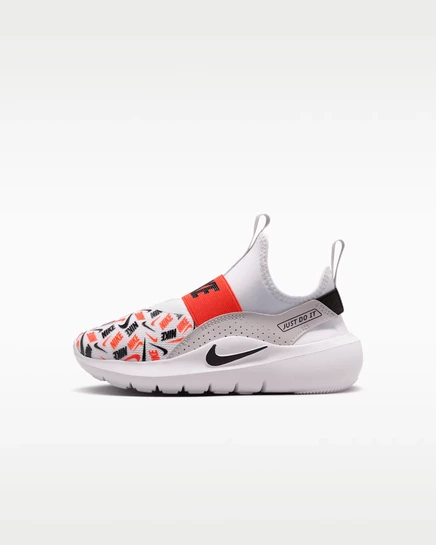 Детские кроссовки Nike Flex Runner 4, белые/оранжевые/серые/черные