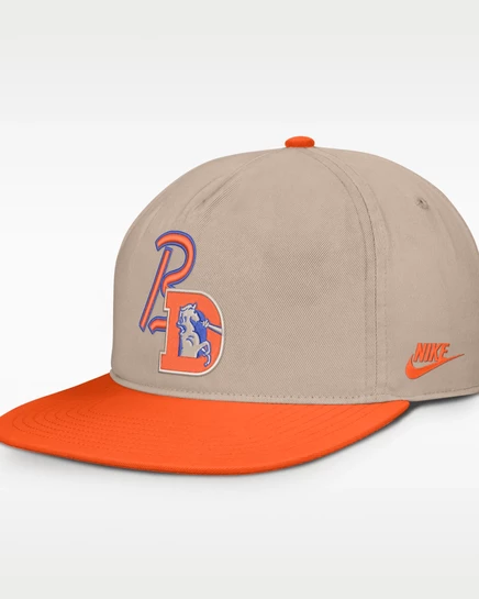 Мужская кепка Nike Denver Broncos Rewind Pro, песочная