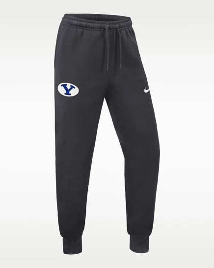 Мужские джоггеры Nike College BYU Club Fleece, антрацитовые