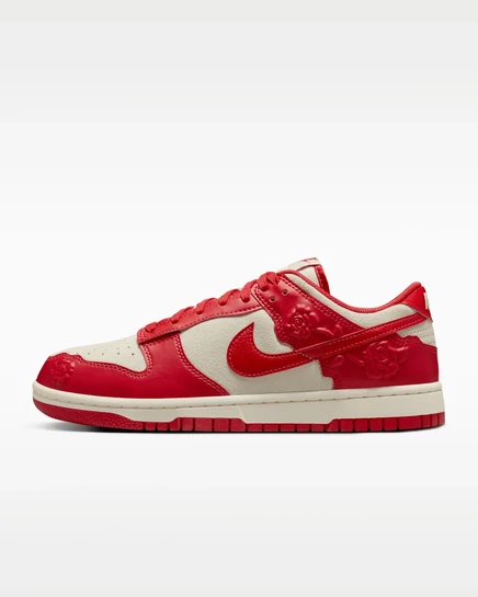 Женские кроссовки Nike Dunk Low WNBA, молочно-черно-красные