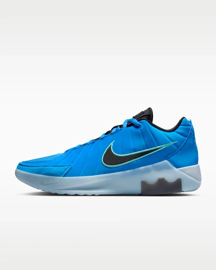 Кроссовки Nike LeBron Witness 9, голубые/бирюзовые/чёрные