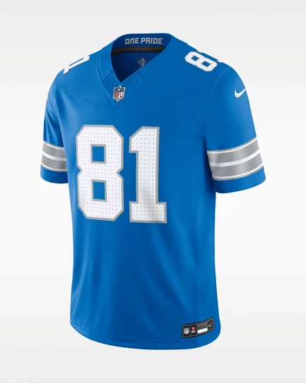 Мужская майка Nike NFL Calvin Johnson Lions, синяя