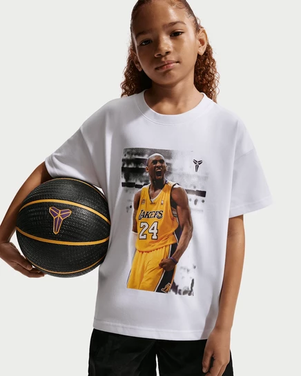 Подростковая футболка Nike Kobe Dri-FIT Max90, белая